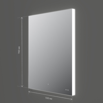 M85MOX10551S X-Joy Зеркало с интерьерной Led подсветкой, ИК-сенсорром, 55 см Am.Pm фото в интернет-магазине Русалия