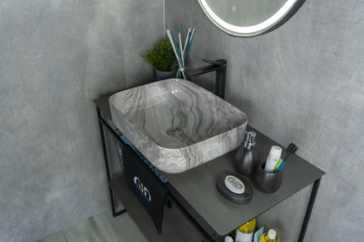 Раковина накладная Gid Mnc597 фото в интернет-магазине Русалия