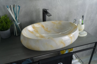 Раковина накладная Gid Mnc166 фото в интернет-магазине Русалия