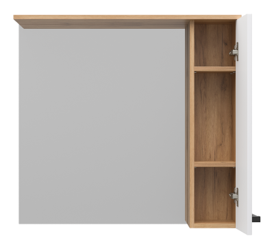 Зеркальный шкаф Крафт 80 правый П-Кра-02080-011П Misty фото в интернет-магазине Русалия