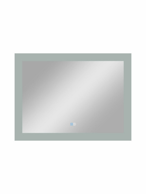 Зеркало с подсветкой Relax 800x600 антизапотевание ЗЛП122 Continent фото в интернет-магазине Русалия
