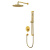 Система для душа скрытого монтажа WHITECROSS Y YSET05GLB (брашированное золото) фото в интернет-магазине Русалия Система для душа скрытого монтажа WHITECROSS Y YSET05GLB (брашированное золото) фото в интернет-магазине Русалия