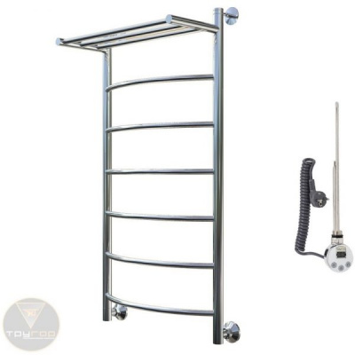 Полотенцесушитель электрический Приоритет эл ТЭН 1 П 100*40 (ЛЦ2П) Тругор фото в интернет-магазине Русалия