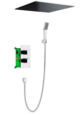 Душевая система Timo Petruma 2-х режимная, с термостатом (SX-5029/00SM chrome) фото в интернет-магазине Русалия