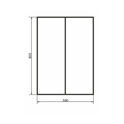 COMFORTY. Шкаф подвесной "Лозанна-60" белый глянец фото в интернет-магазине Русалия
