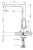 Смеситель для кухни Spring F779113C Bravat фото в интернет-магазине Русалия