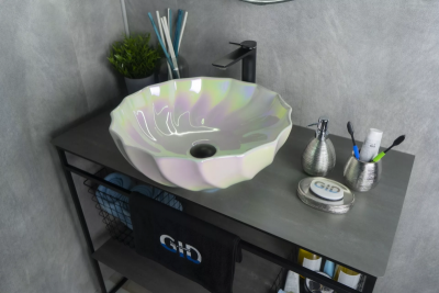 Раковина накладная Gid Nc423 фото в интернет-магазине Русалия