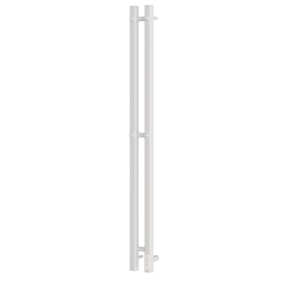 Полотенцесушитель электрический REFLEXION Гоби RXT031108WH 1100x80 с крючками, белый матовый фото в интернет-магазине Русалия