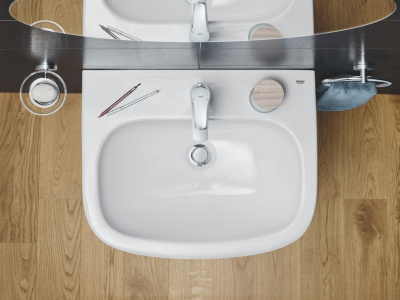 Раковина Euro Ceramic 60 см 39335000 Grohe фото в интернет-магазине Русалия