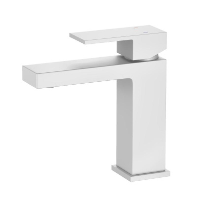 Смеситель для раковины Timo Selene белый матовый (2061/16F) фото в интернет-магазине Русалия