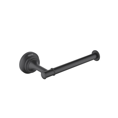 Бумагодержатель AQUATEK, матовый черный AQ4508MB КЛАССИК фото в интернет-магазине Русалия