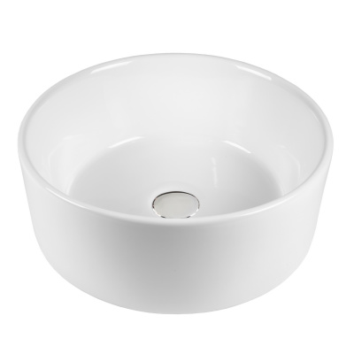 BOND S53-390 Раковина накладная круглая 39*39*15см белая фото в интернет-магазине Русалия