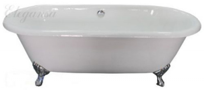 Чугунная ванна Elegansa Gretta Crome фото в интернет-магазине Русалия