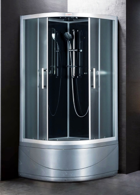 Полукруглая душевая кабина 90х90х210 ESKG90CRB Esbano фото в интернет-магазине Русалия