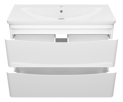 Тумба Атлантик 100 подвесная с раковиной Misty Атлантик 100 Misty фото в интернет-магазине Русалия