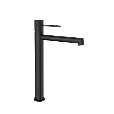 Смеситель для накладной раковины Desire VBF-1D2MB однорычажный, черный Vincea фото в интернет-магазине Русалия