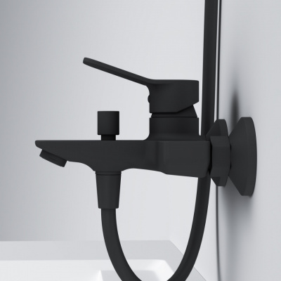 F85A10022 X-Joy, смеситель для ванна/душа, черный, шт. фото в интернет-магазине Русалия