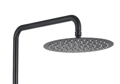 Душевая система 3jet 250мм AQUATEK, матовый черный AQ2040MB фото в интернет-магазине Русалия