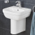 Раковина Euro Ceramic 45 см 39324000 Grohe фото в интернет-магазине Русалия