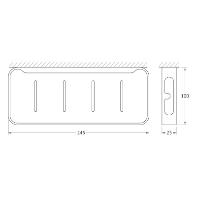 Мыльница-решетка 8324 Regen Artwelle фото в интернет-магазине Русалия