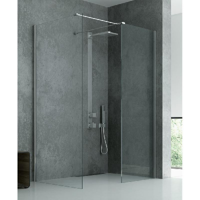 Душевое ограждение NEW TRENDY NEW MODUS 150x80x200 EXK-5516 (хром) фото в интернет-магазине Русалия