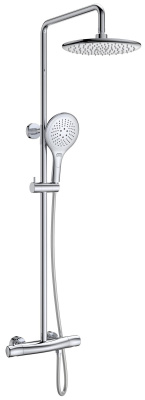 Душевая система с термостатом Squalo 0301 Cr AltroBagno фото в интернет-магазине Русалия