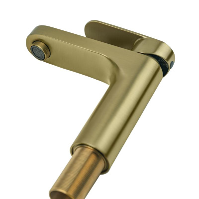 Смеситель для раковины FILARETE Retta FL5030MG, матовое золото фото в интернет-магазине Русалия