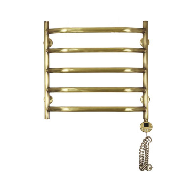 Электрический полотенцесушитель Лаура Плюс П5 500х500 АБР ER, античная бронза Domoterm фото в интернет-магазине Русалия