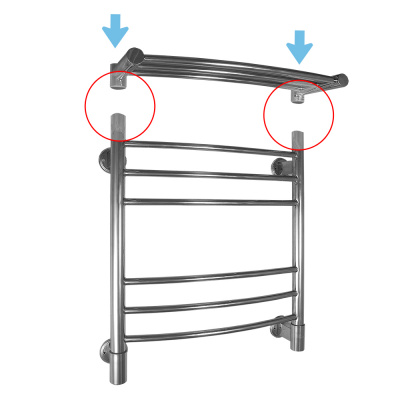 Полка Modus 500 для полотенцесушителя Energy фото в интернет-магазине Русалия