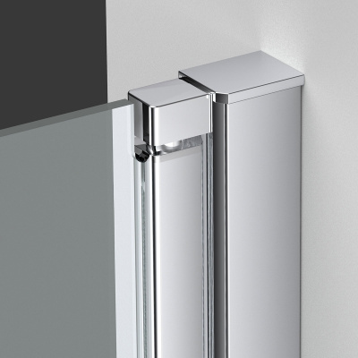 Душевая дверь Alpha VDP-3AL750MT , хром, стекло текстурное Vincea фото в интернет-магазине Русалия