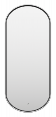 Зеркало Saturn 500x1150 (платина) SAT-Dro1-050-platinum Brevita фото в интернет-магазине Русалия