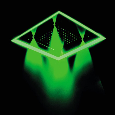 Потолочный душ, встроенный HROMOTERAPIA REKLEDNC570 никель брашированный Ramon Soler фото в интернет-магазине Русалия