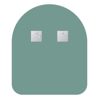 Зеркало настенное Primary EVOFORM 50х60 см, BY 0006 фото в интернет-магазине Русалия