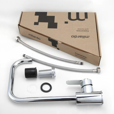 Смеситель Milardo для кухни глянцевый хром Poli (POLSBL0M05) фото в интернет-магазине Русалия