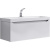 Подвесная тумба 100 Verona белый Ver.01.10/W + умывальник Infinity 1000 Inf.10.04.D Aqwella фото в интернет-магазине Русалия