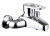 Смеситель для ванны Loop F6124182CP-01 Bravat фото в интернет-магазине Русалия