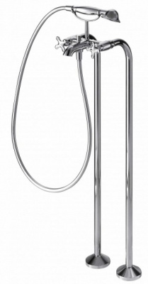 Смеситель для ванны напольный Summer Rain F677111C-B Bravat фото в интернет-магазине Русалия