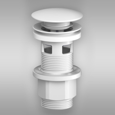 F0700P33 донный клапан, нажимной, белый, шт. фото в интернет-магазине Русалия