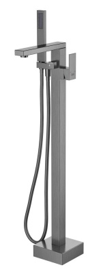 Напольный смеситель для ванны с душем DK Bayern.Liszt графит (DA1516006) фото в интернет-магазине Русалия