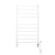 Электрический полотенцесушитель белый DMT Куба П10 500x1000 БЕЛ EK R фото в интернет-магазине Русалия Электрический полотенцесушитель белый DMT Куба П10 500x1000 БЕЛ EK R фото в интернет-магазине Русалия