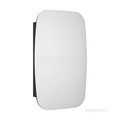 Зеркальный шкаф AQUATON Сохо 60 графит правый 1A258302AJA0R фото в интернет-магазине Русалия