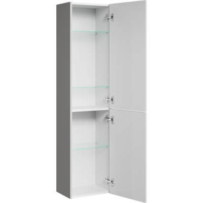 Подвесной пенал 35 см серый туман PUR0535ST  Pure Aqwella фото в интернет-магазине Русалия