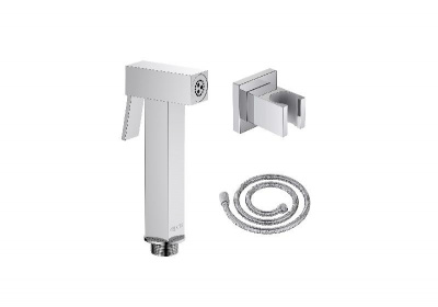 Гигиенический ручной душ со шлангом 120 см и держателем AQUATEK AQ2053CR фото в интернет-магазине Русалия