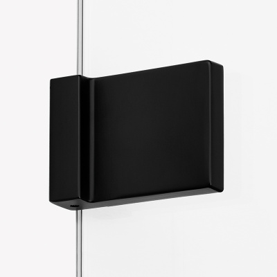 Душевое ограждение NEW TRENDY AVEXA BLACK 130x200 EXK-2683 (черный) фото в интернет-магазине Русалия