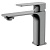 AQM6310GM Monza Смеситель для раковины однорычажный, Gun metal AQUAme фото в интернет-магазине Русалия