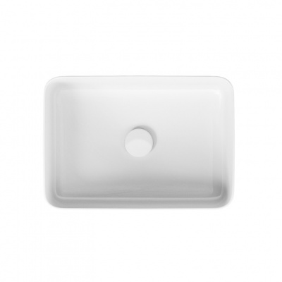 Раковина накладная прямоугольная Crea 50 P-UM-CRE50/1-oc-RC Cersanit фото в интернет-магазине Русалия