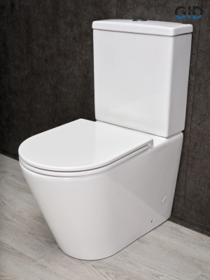 Унитаз напольный Gid Tn2189 62247Y белый 64x37x82 фото в интернет-магазине Русалия