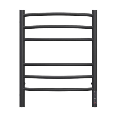 Полотенцесушитель электрический Terminus Классик П6 450х60 КС 905, черный 4670078527578 фото в интернет-магазине Русалия