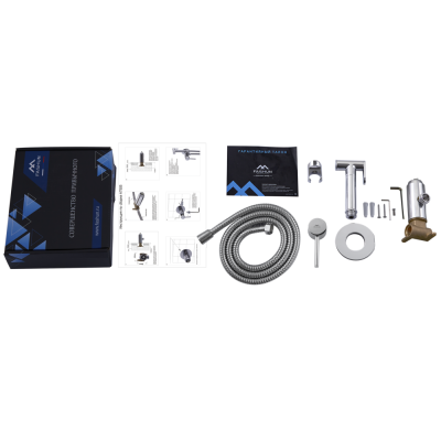 Смеситель FASHUN встраиваемый в комплекте с гигиенической лейкой (A7505) фото в интернет-магазине Русалия