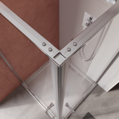 Душевой уголок Cezares LINER-A-2-90-C-Cr фото в интернет-магазине Русалия